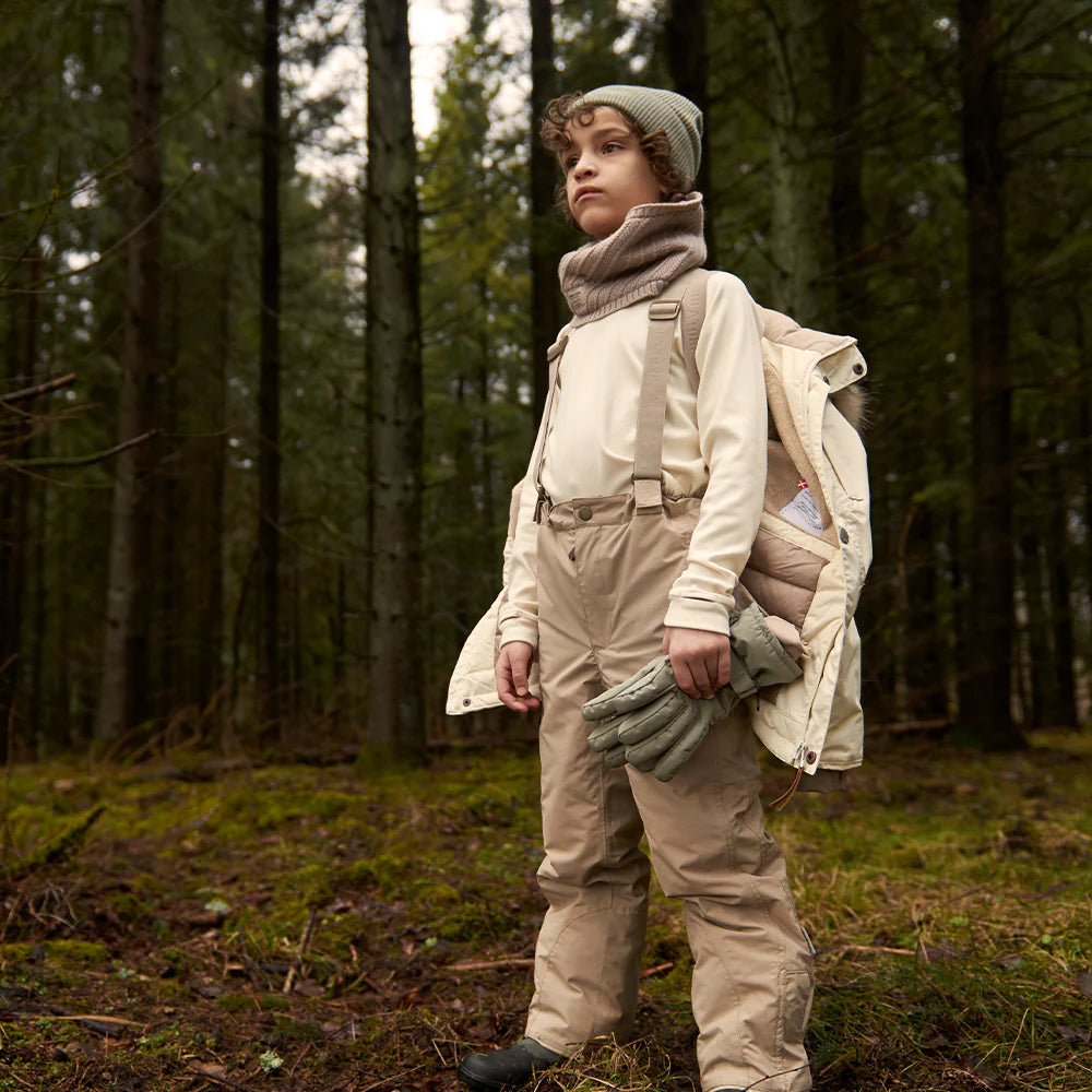 MINI A TURE Kids MATGOI Fleece Lined Neckwarmer - Olive Night