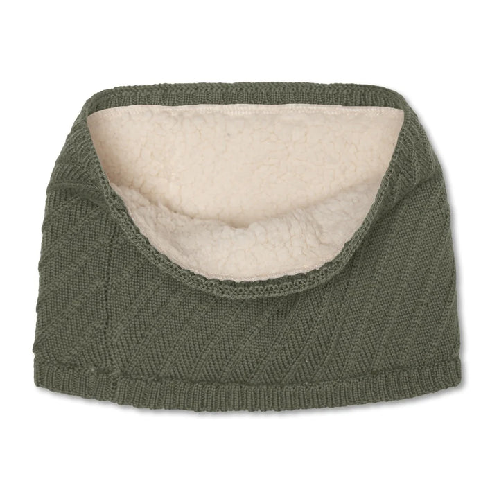 MINI A TURE Kids MATGOI Fleece Lined Neckwarmer - Olive Night