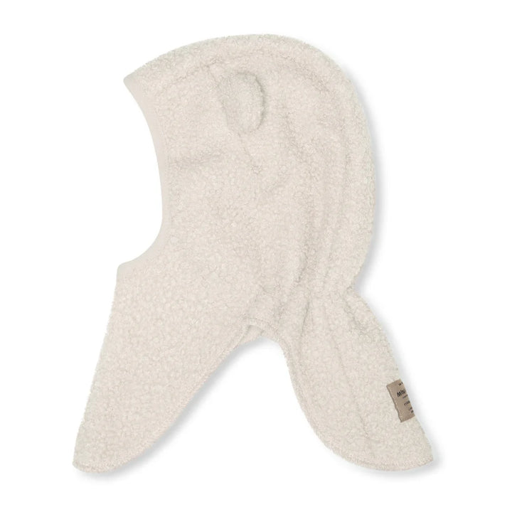 MINI A TURE Baby MATJEFFI Teddyfleece Elephant Hood - Angora Cream