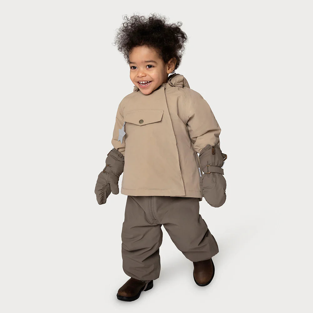 MINI A TURE Kids WANG Winter Jacket - Savannah tan