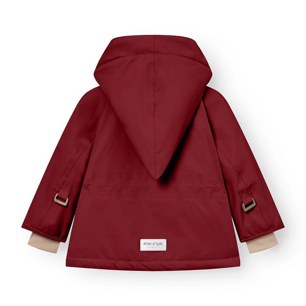 >MINI A TURE Kids WANG Winter Jacket - Red Merlot