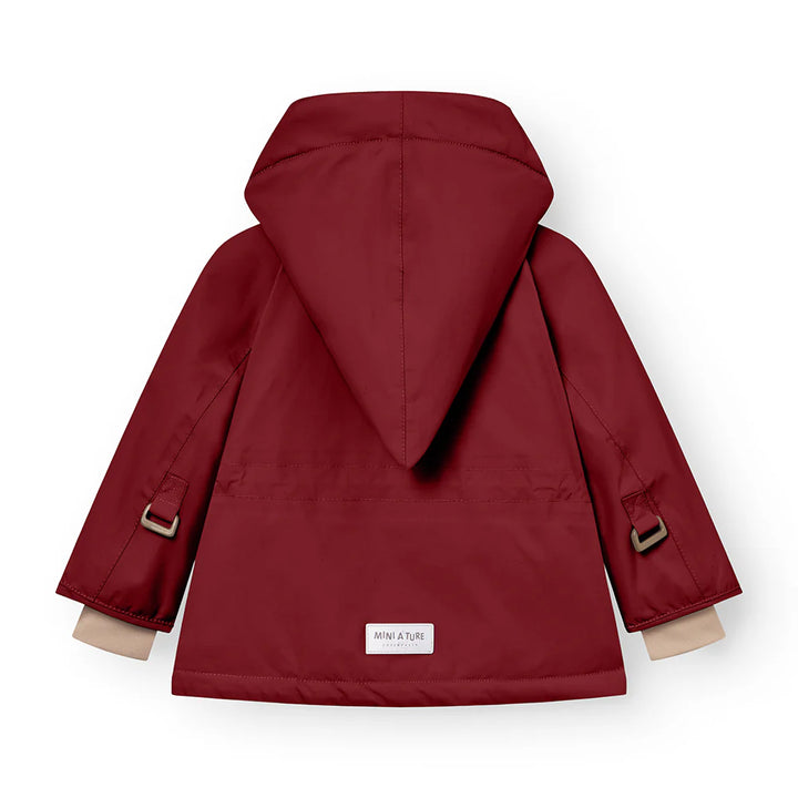 >MINI A TURE Kids WANG Winter Jacket - Red Merlot