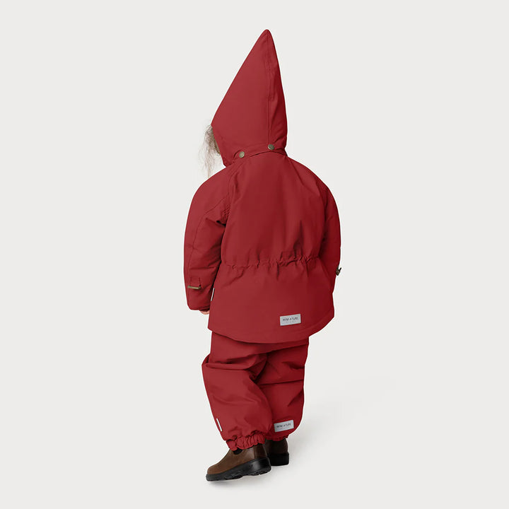 >MINI A TURE Kids WANG Winter Jacket - Red Merlot