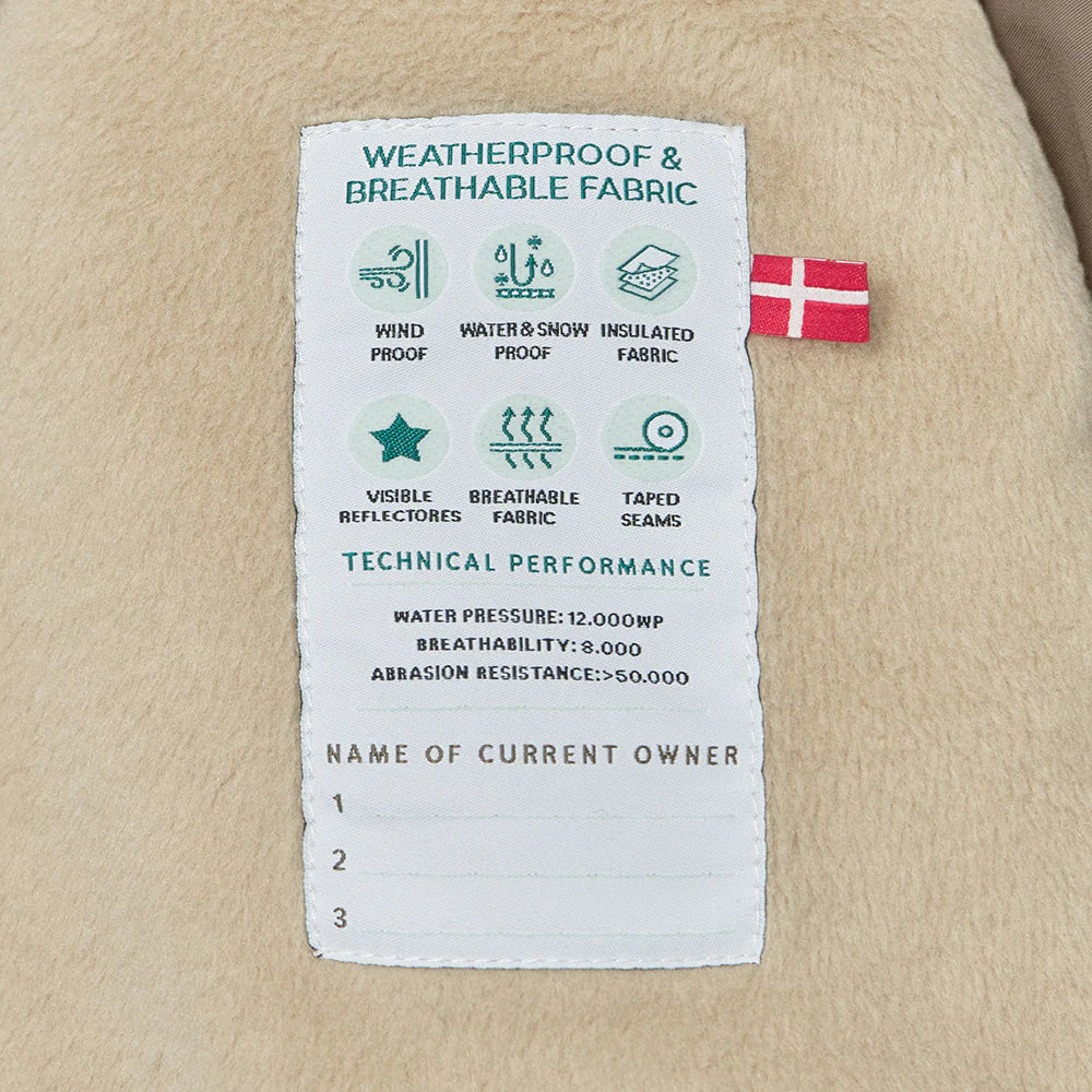 MINI A TURE Kids MATWANNI Fleece Lined Snowsuit - Morel Grey