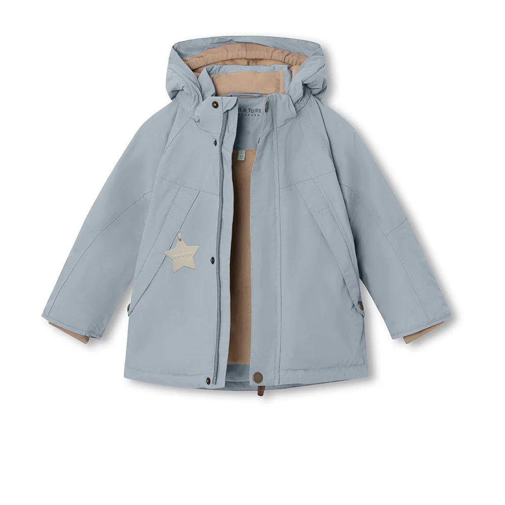 MINI A TURE Kids MATVALONSO Winter Jacket in Citadel Blue