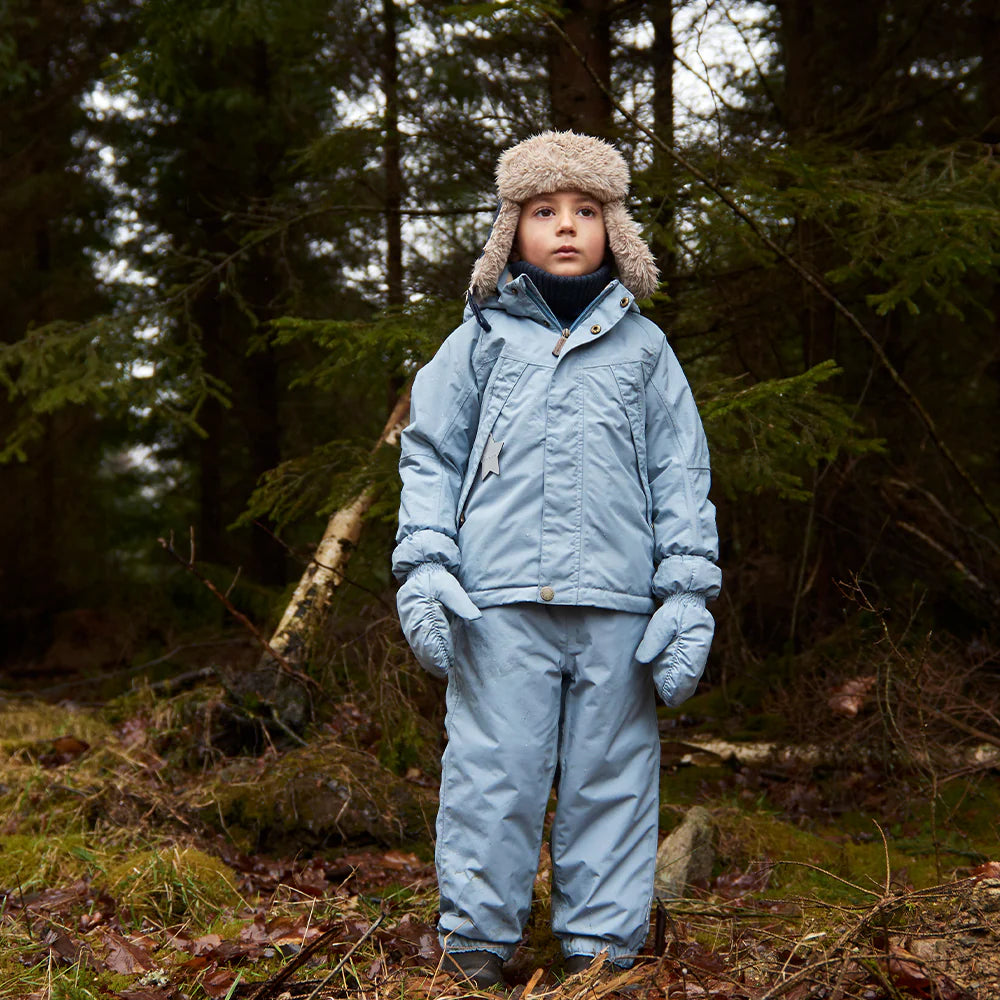 MINI A TURE Kids MATVALONSO Winter Jacket in Citadel Blue