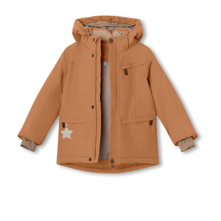 MINI A TURE Kids MATVESTYN Winter Jacket - Pecan Brown