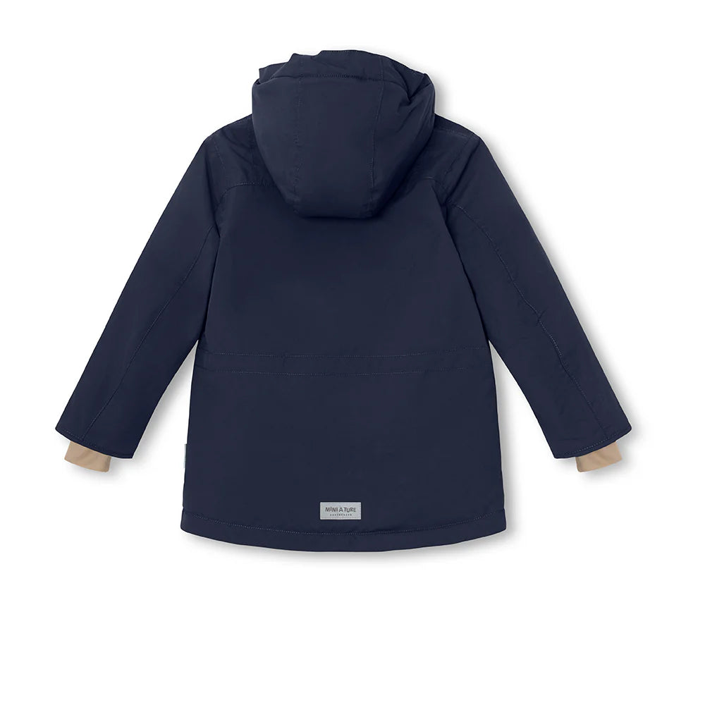 MINI A TURE Kids MATKASTORIO Fleece Lined Winter Jacket - Outer Space