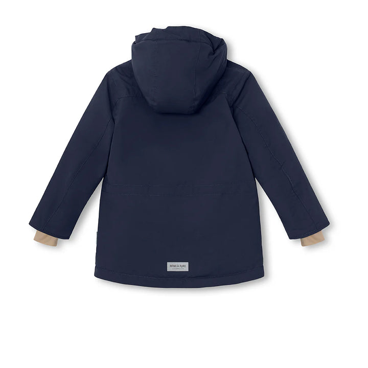 MINI A TURE Kids MATKASTORIO Fleece Lined Winter Jacket - Outer Space