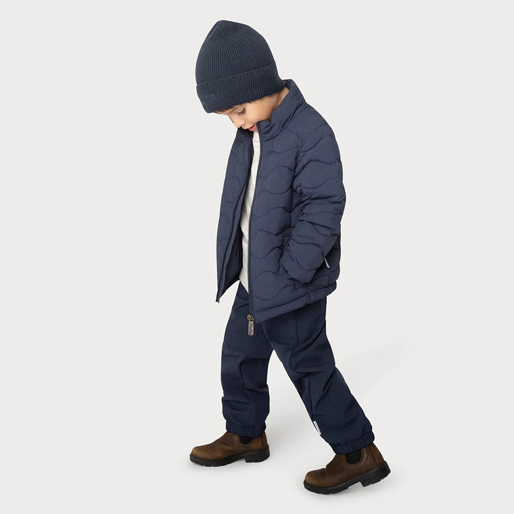 MINI A TURE Kids MATNAVA Light Weight Dupont Jacket - Outer Space