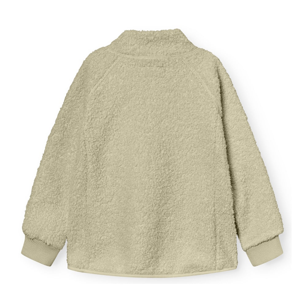 MINI A TURE Kids MATCEDRIC Teddyfleece Zip Jacket - Elm Green