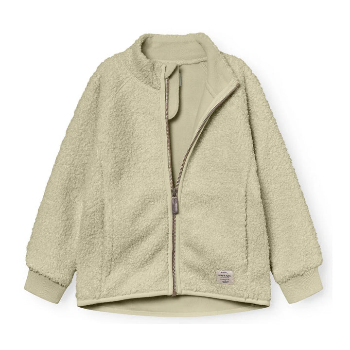 MINI A TURE Kids MATCEDRIC Teddyfleece Zip Jacket - Elm Green