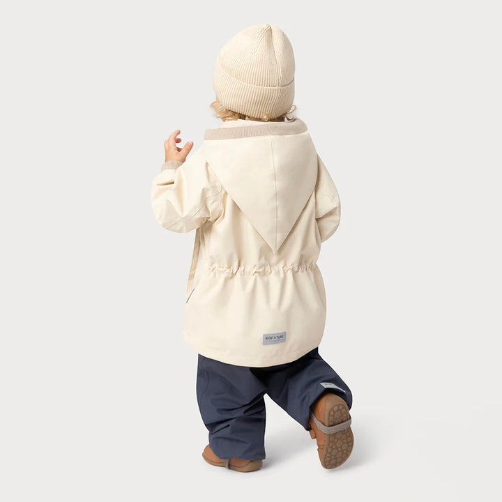 MINI A TURE Kids MATBOJE Cotton Beanie - Double Cream