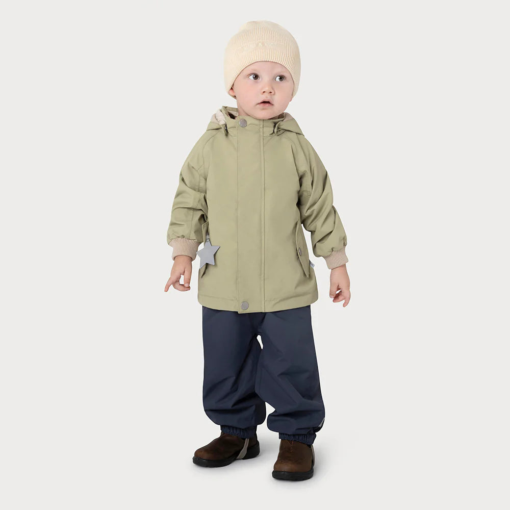 MINI A TURE Kids MATBOJE Cotton Beanie - Double Cream