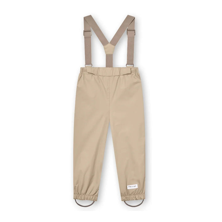 MINI A TURE Kids MATALLURE+MATWILANS Spring Jacket+Pants Set - Sesame