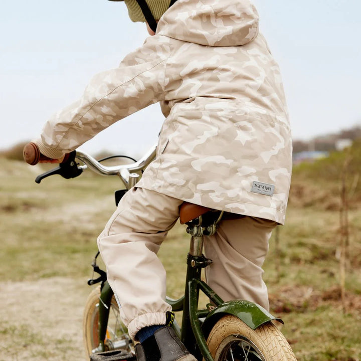 MINI A TURE Kids MATVALON Jacket in Sand Camo
