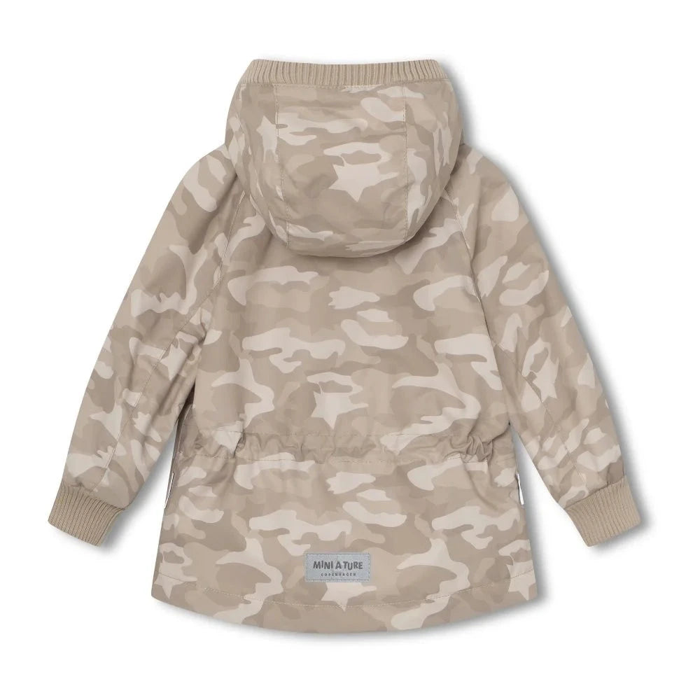 MINI A TURE Kids MATVALON Jacket in Sand Camo