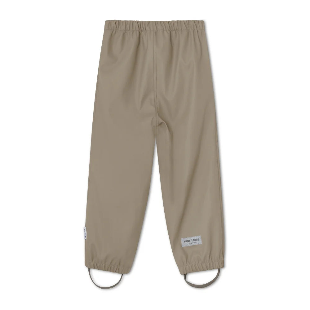 MINI A TURE Kids MATREINAR Rain Set - Grey Brown