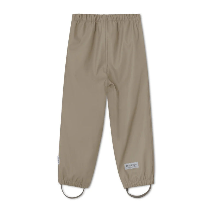 MINI A TURE Kids MATREINAR Rain Set - Grey Brown