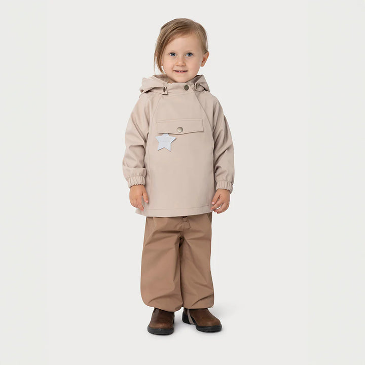 >MINI A TURE Kids MATWAI Spring Softshell Jacket - Sesame