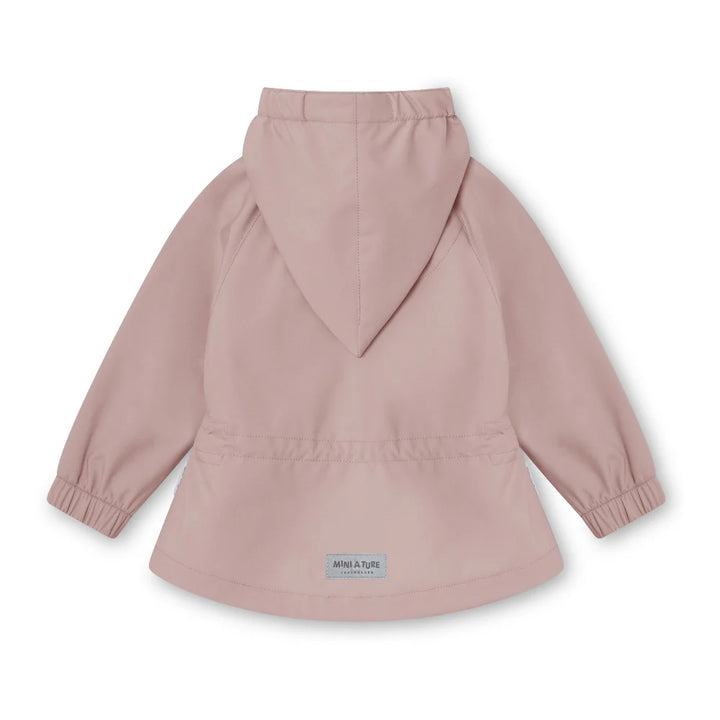 >MINI A TURE Kids MATWAI Spring Softshell Jacket - Cloudy Rose