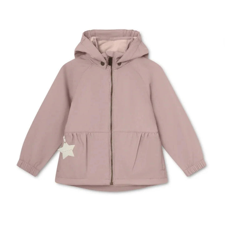 MINI A TURE Kids MATBRIDDI Softshell Jacket - Cloudy Rose