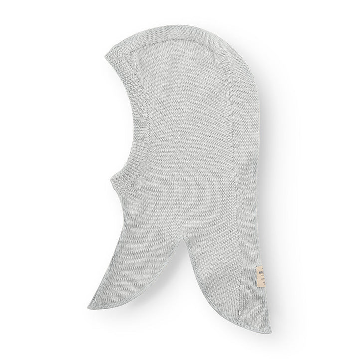 MINI A TURE Baby MATKEA Wool Light Hood - Puritan Grey