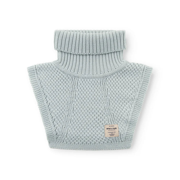 MINI A TURE Kids MATTAYLER Wool Neckwarmer - Puritan Grey