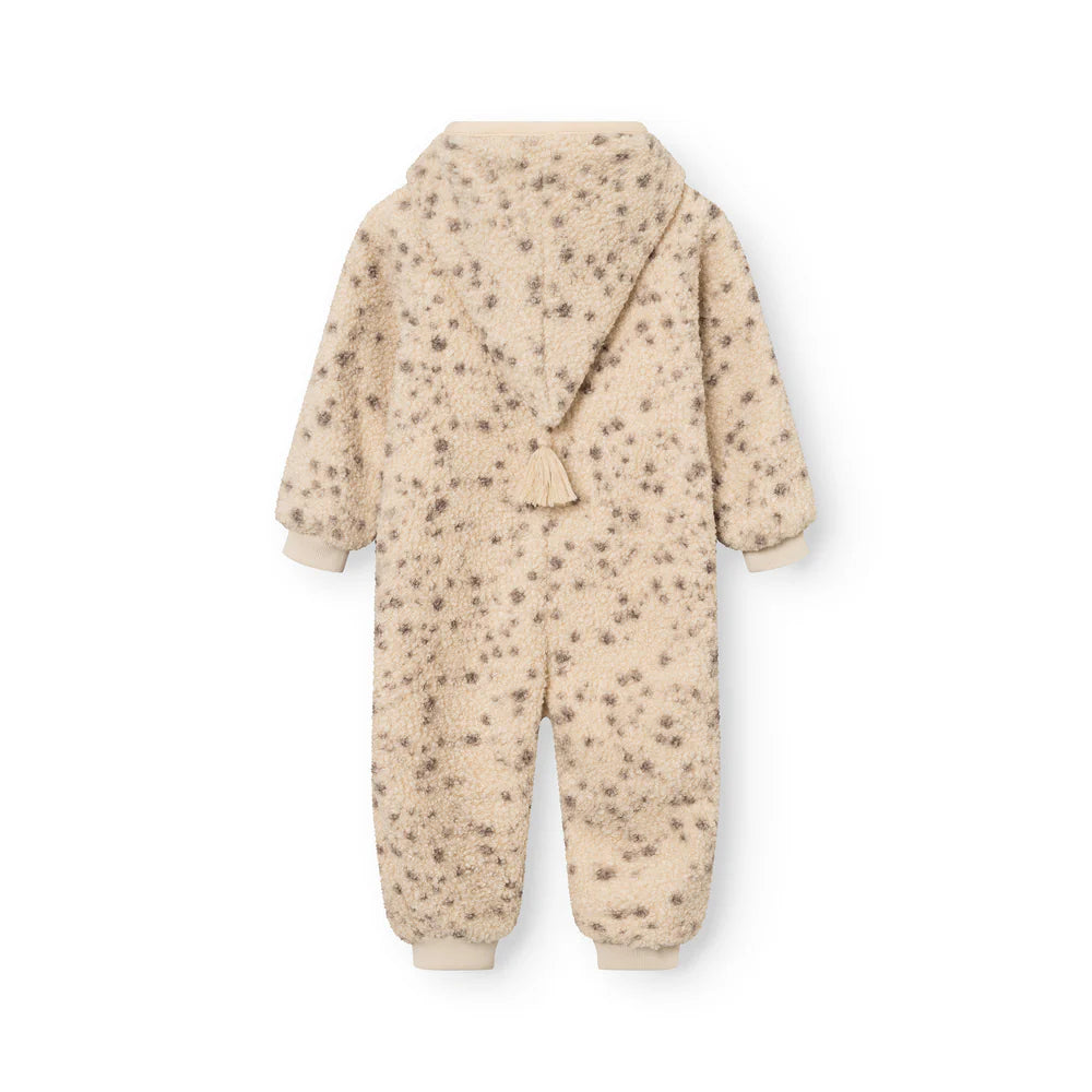 MINI A TURE Baby MATADEL Teddyfleece Jumpsuit - Wild Specks