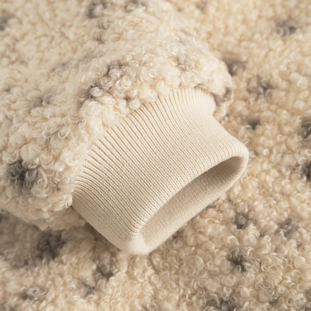 MINI A TURE Baby MATADEL Teddyfleece Jumpsuit - Wild Specks