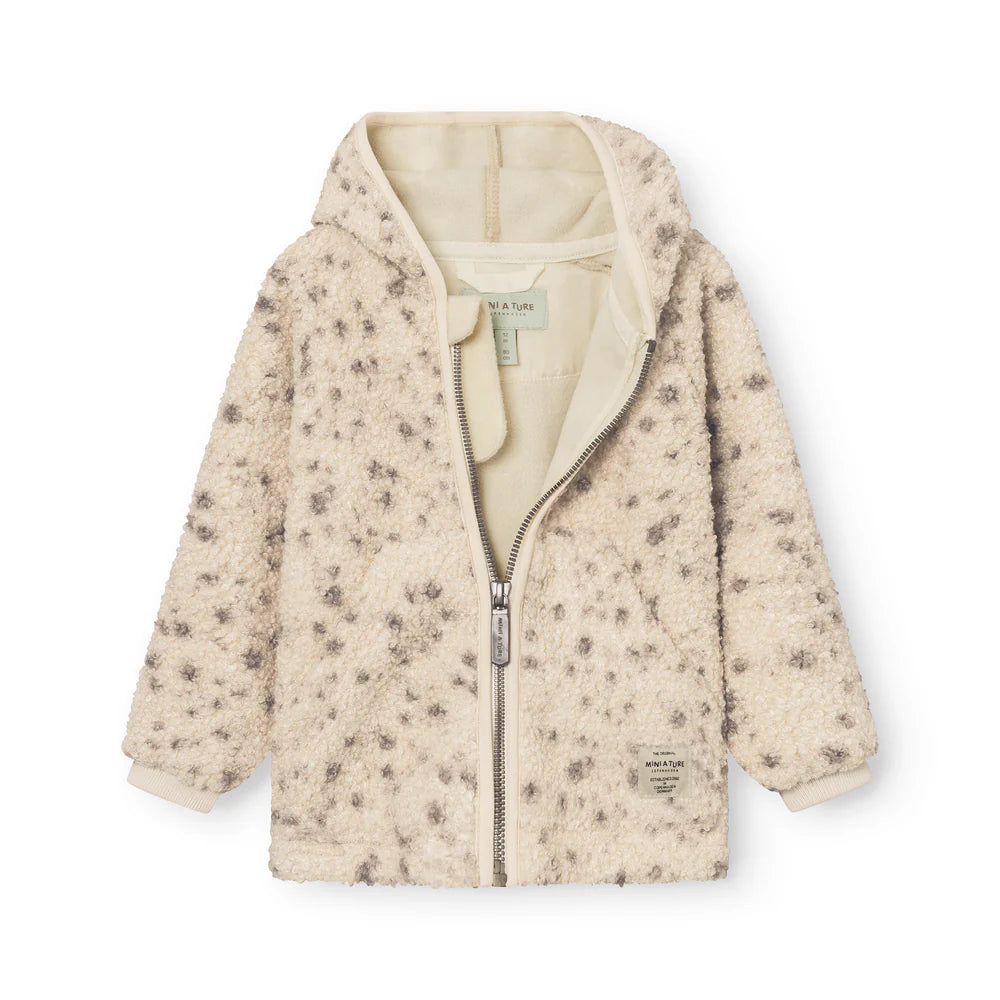 MINI A TURE Baby MATLIFF Teddyfleece Jacket - Wild Specks