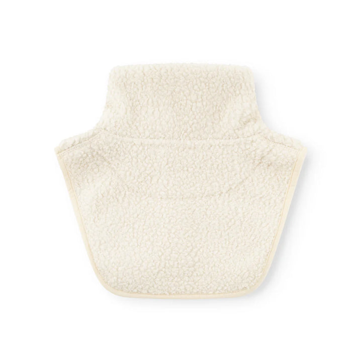 MINI A TURE Kids MATSAM Teddyfleece Zip Neckwarmer - Angora Cream