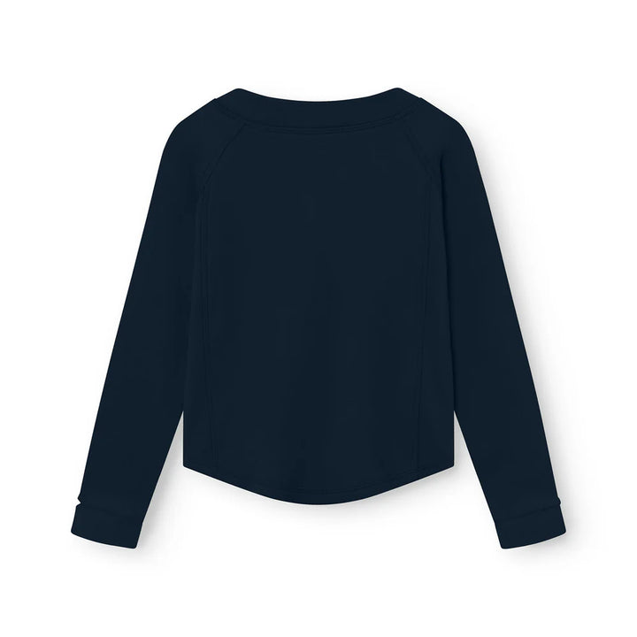 MINI A TURE Kids MATLENIE+MATELIT Long Sleeve Shirt+Pants Set - Outer Space