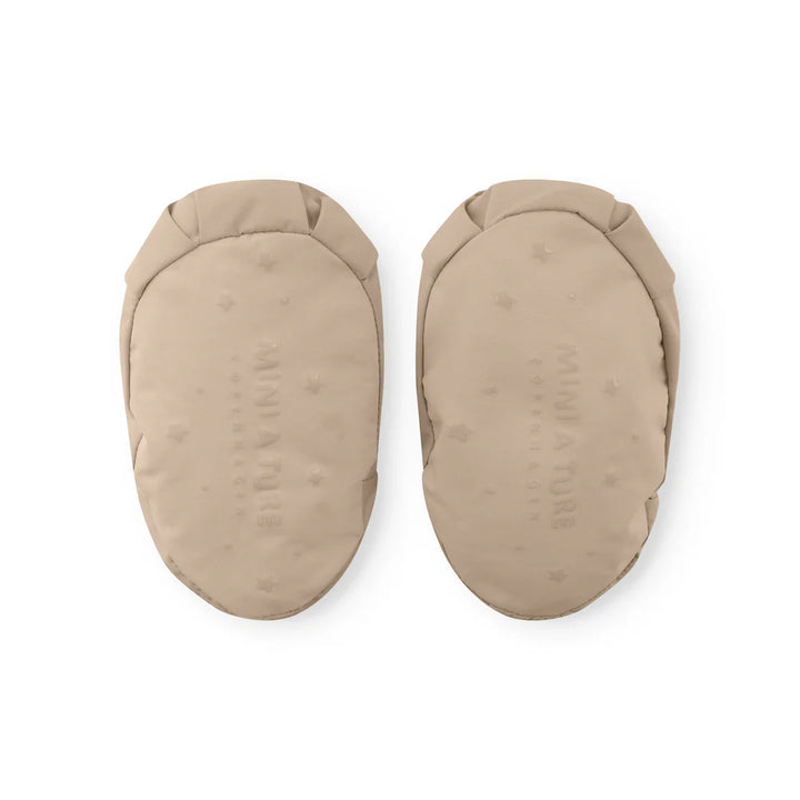 MINI A TURE Baby MATWALENTY Winter Snow Pants with Outdoor Socks - Savannah Tan