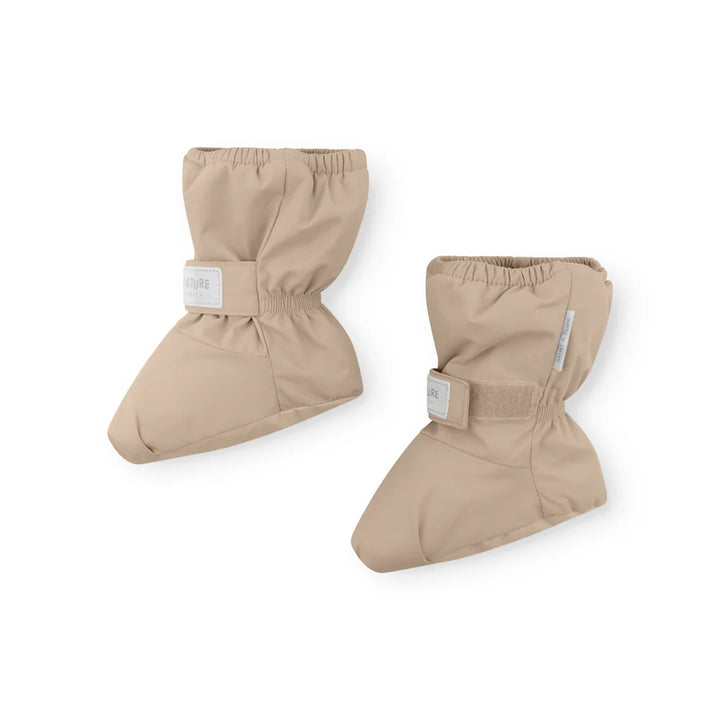 MINI A TURE Baby MATWALENTY Winter Snow Pants with Outdoor Socks - Savannah Tan