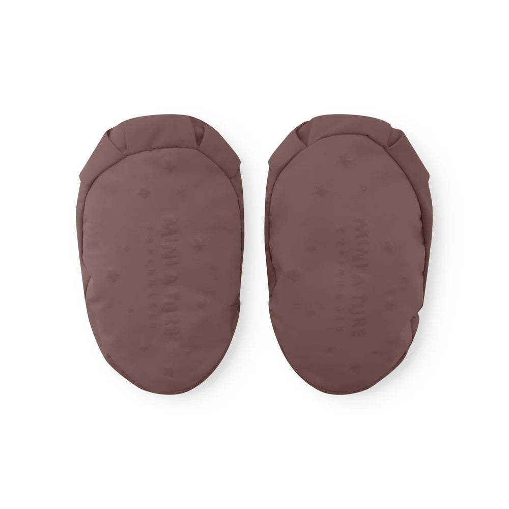 MINI A TURE Kids MATWINN Winter Outdoor Sock - Peppercorn Plum