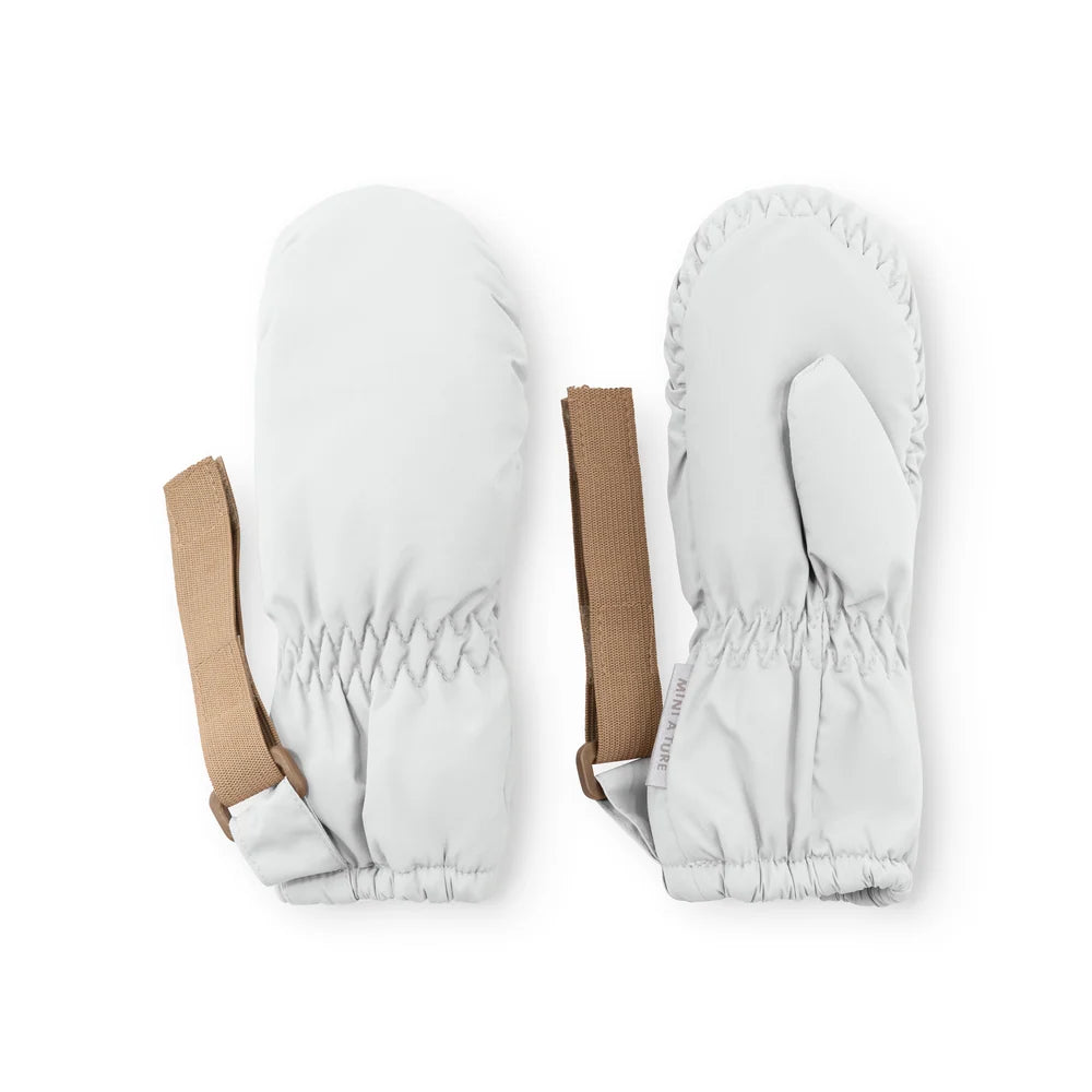 MINI A TURE Kids MATCORDT Fleece Lined Gloves - Puritan Grey