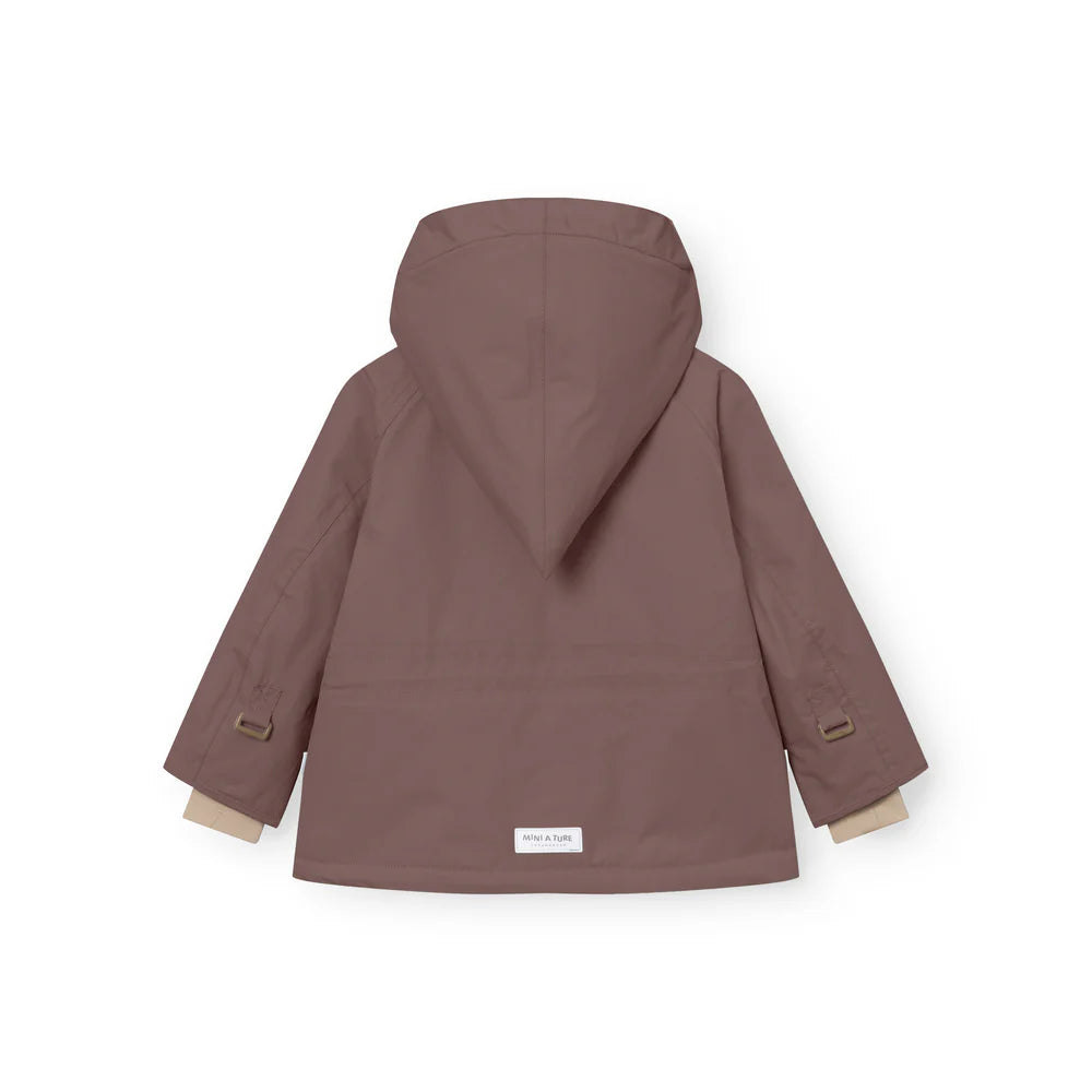 MINI A TURE Kids WANG Winter Jacket - Peppercorn Plum