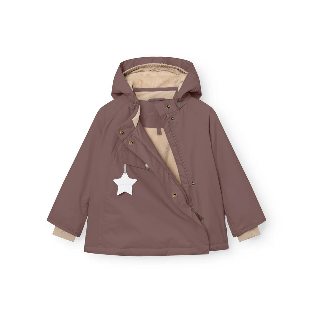 MINI A TURE Kids WANG Winter Jacket - Peppercorn Plum