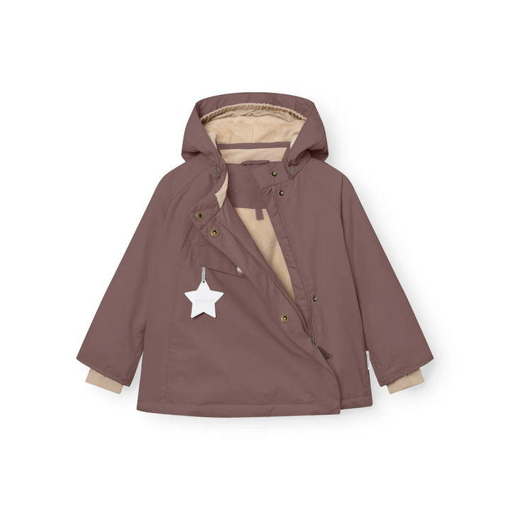 MINI A TURE Kids WANG Winter Jacket - Peppercorn Plum