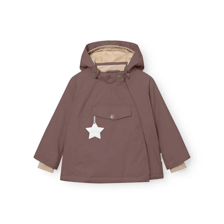 MINI A TURE Kids WANG Winter Jacket - Peppercorn Plum