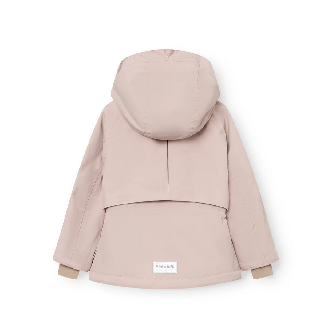 MINI A TURE Kids MATALGEANA Fleece Lined Winter Jacket - Cloudy Rose