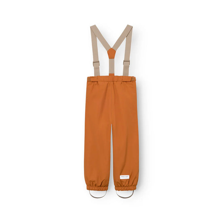 MINI A TURE Kids MATWILAS Snow Pants - Leather Brown