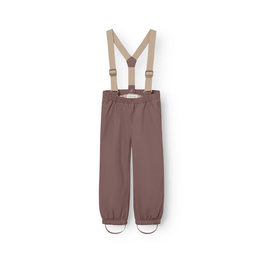 MINI A TURE Kids MATWILAS Snow Pants - Peppercorn Plum