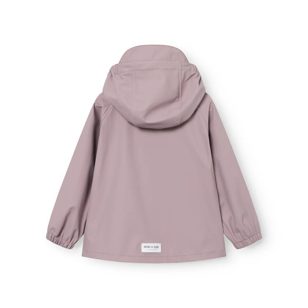 MINI A TURE Kids MATREINAR Rain Set - Quail Purple