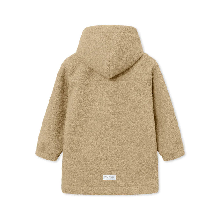 MINI A TURE Kids MATCAYKAS Sherpa Jacket - Travertine Beige