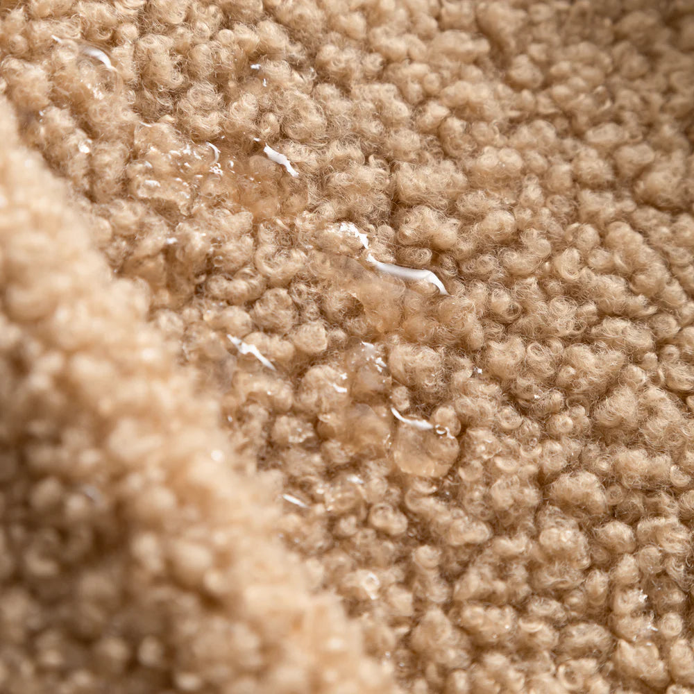 MINI A TURE Kids MATCAYKAS Sherpa Jacket - Travertine Beige