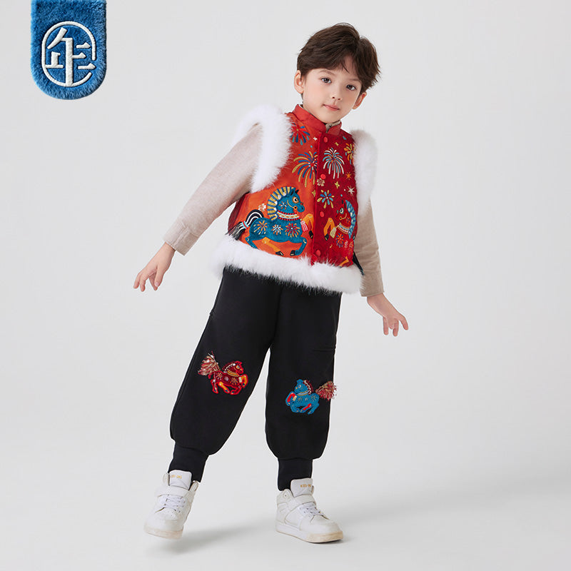 >Nian 年衣 利马出发长裤 - 河豚黑