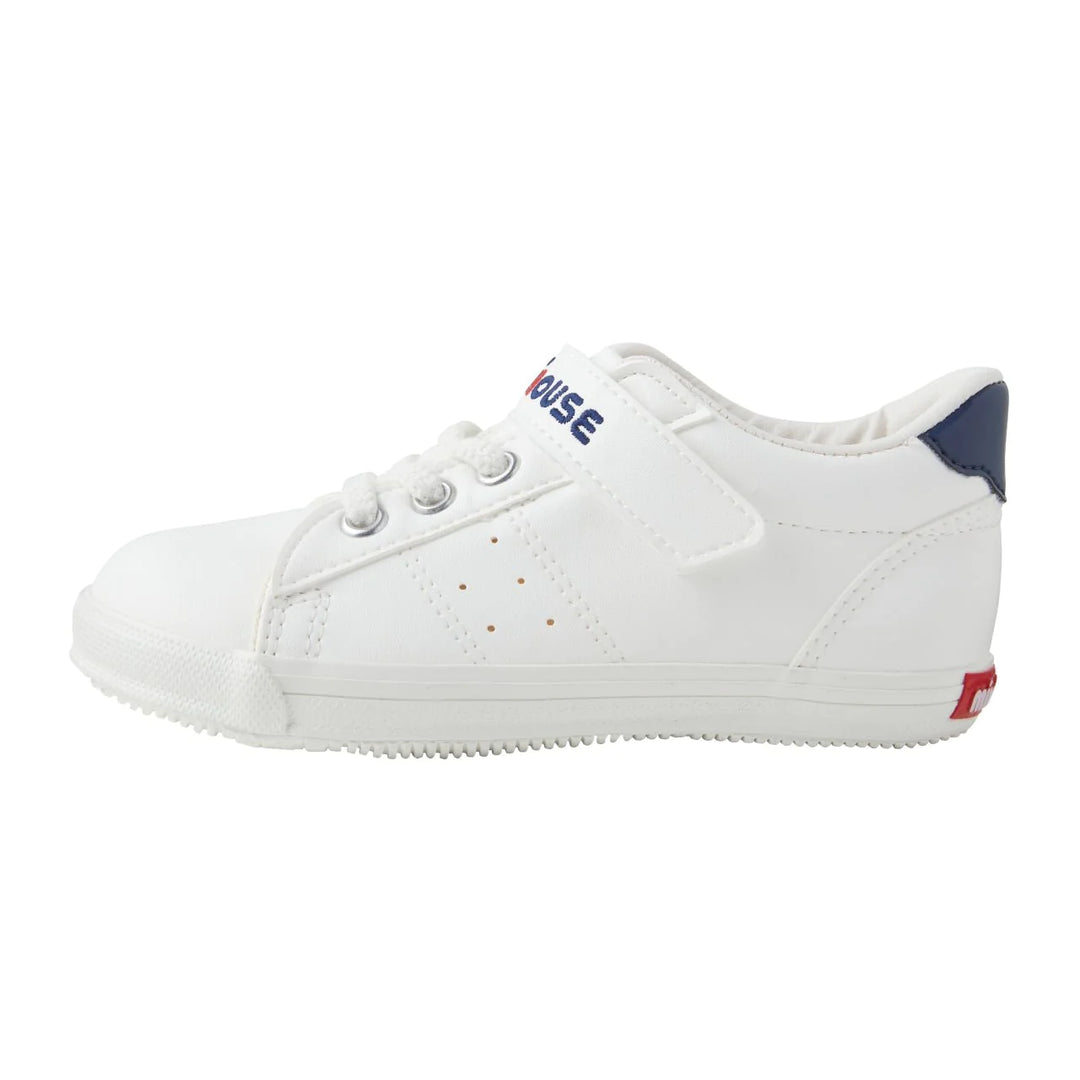 >Miki House Kids Fresh White Sneakers
