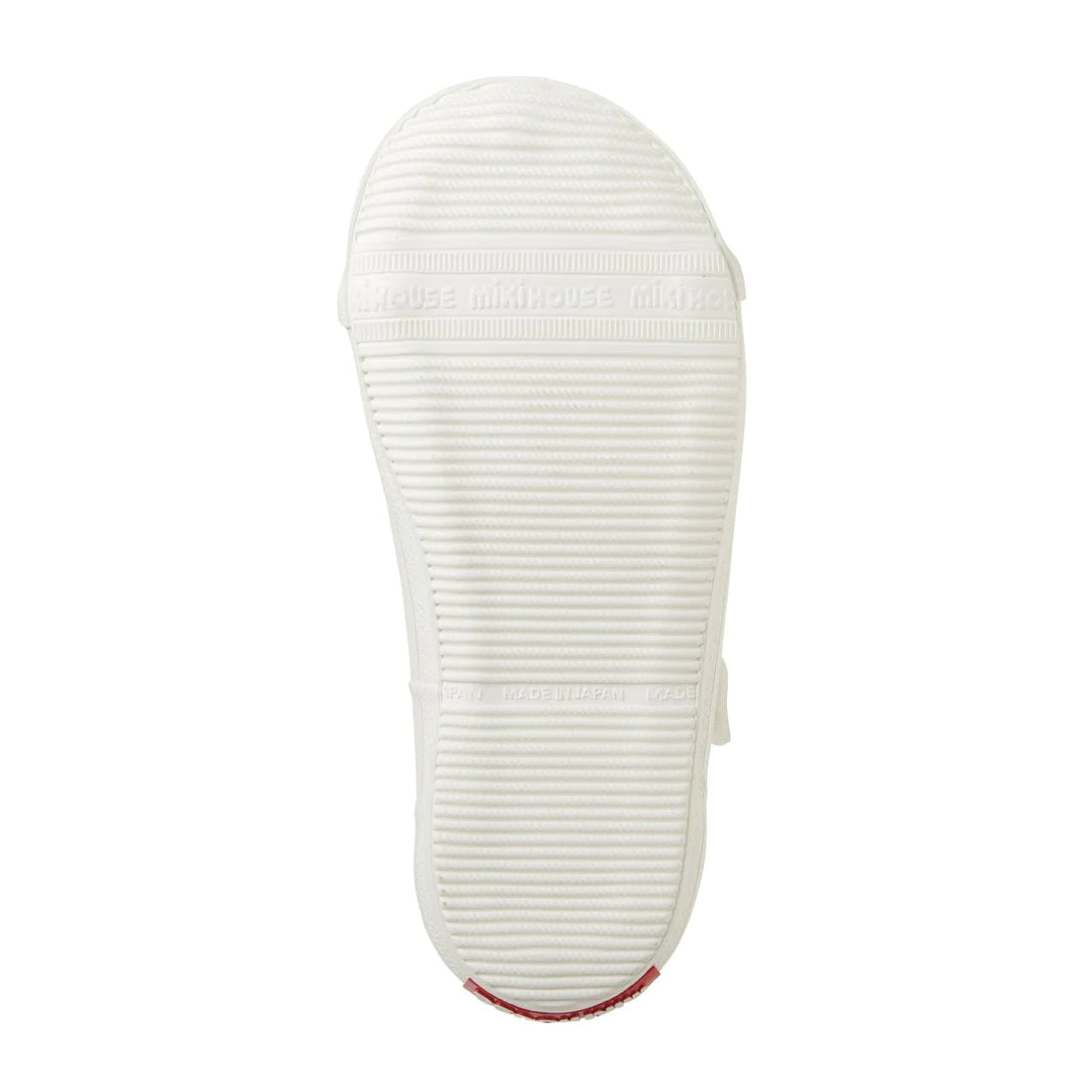 >Miki House Kids Fresh White Sneakers